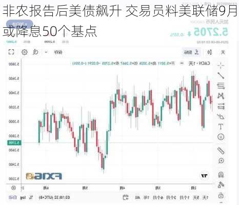 非农报告后美债飙升 交易员料美联储9月或降息50个基点