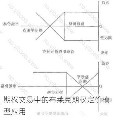 期权交易中的布莱克期权定价模型应用