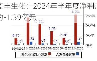 蓝丰生化：2024年半年度净利润约-1.39亿元