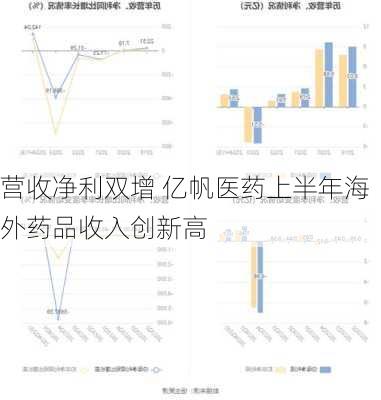 营收净利双增 亿帆医药上半年海外药品收入创新高