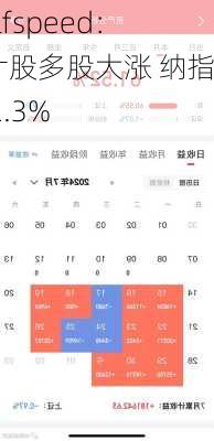 Wolfspeed：芯片股多股大涨 纳指涨 2.3%