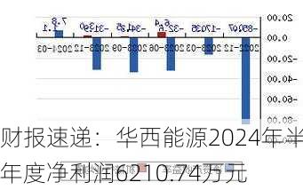 财报速递：华西能源2024年半年度净利润6210.74万元