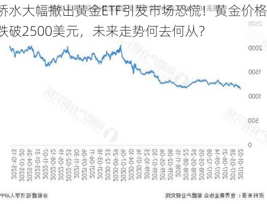 桥水大幅撤出黄金ETF引发市场恐慌！黄金价格跌破2500美元，未来走势何去何从？