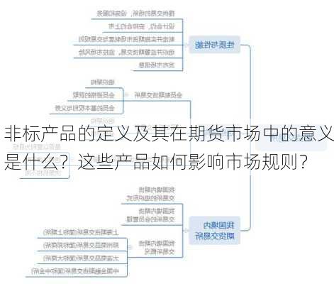 非标产品的定义及其在期货市场中的意义是什么？这些产品如何影响市场规则？