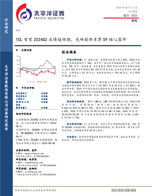 TCL智家:关于参加深圳证券交易所消费行业上市公司2024年度集中路演活动的公告