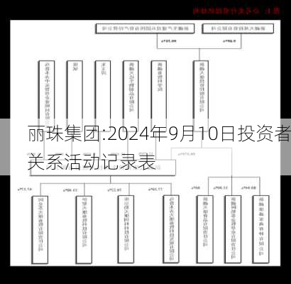 丽珠集团:2024年9月10日投资者关系活动记录表