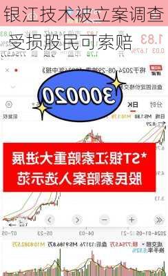 银江技术被立案调查 受损股民可索赔