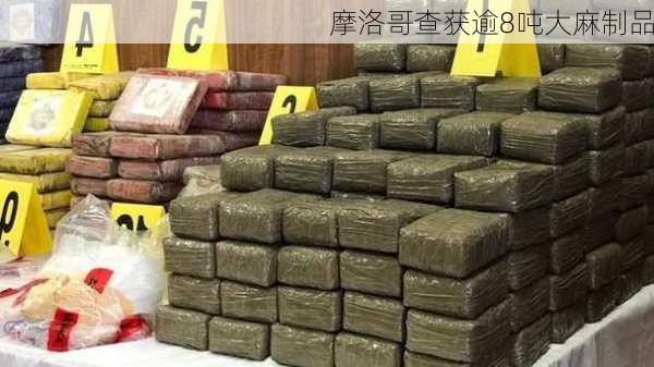 摩洛哥查获逾8吨大麻制品