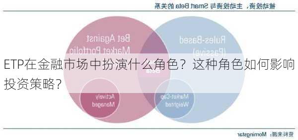 ETP在金融市场中扮演什么角色？这种角色如何影响投资策略？