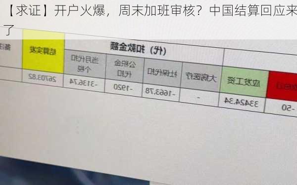 【求证】开户火爆，周末加班审核？中国结算回应来了