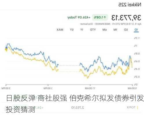 日股反弹 商社股强 伯克希尔拟发债券引发投资猜测