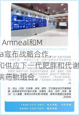 快讯 | Amneal和Metsera宣布战略合作，开发和供应下一代肥胖和代谢性疾病药物组合。