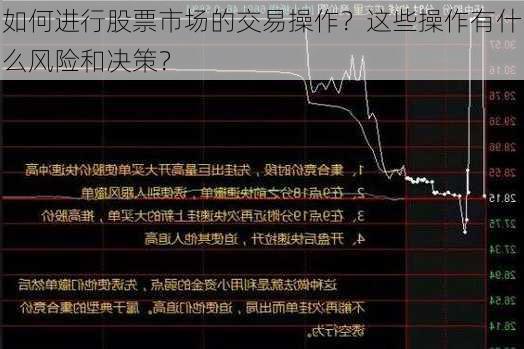 如何进行股票市场的交易操作？这些操作有什么风险和决策？