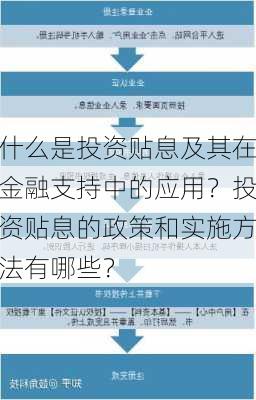 什么是投资贴息及其在金融支持中的应用？投资贴息的政策和实施方法有哪些？