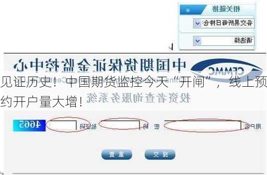 见证历史！中国期货监控今天“开闸”，线上预约开户量大增！