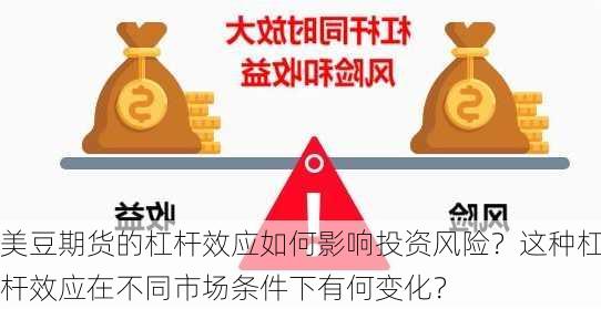 美豆期货的杠杆效应如何影响投资风险？这种杠杆效应在不同市场条件下有何变化？