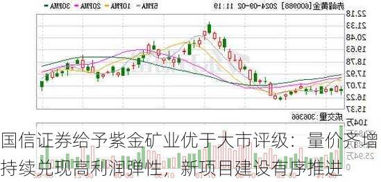 国信证券给予紫金矿业优于大市评级：量价齐增持续兑现高利润弹性，新项目建设有序推进